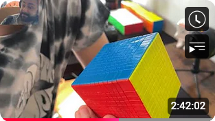 Graham Siggins is streaming 11 BLD attempts every day