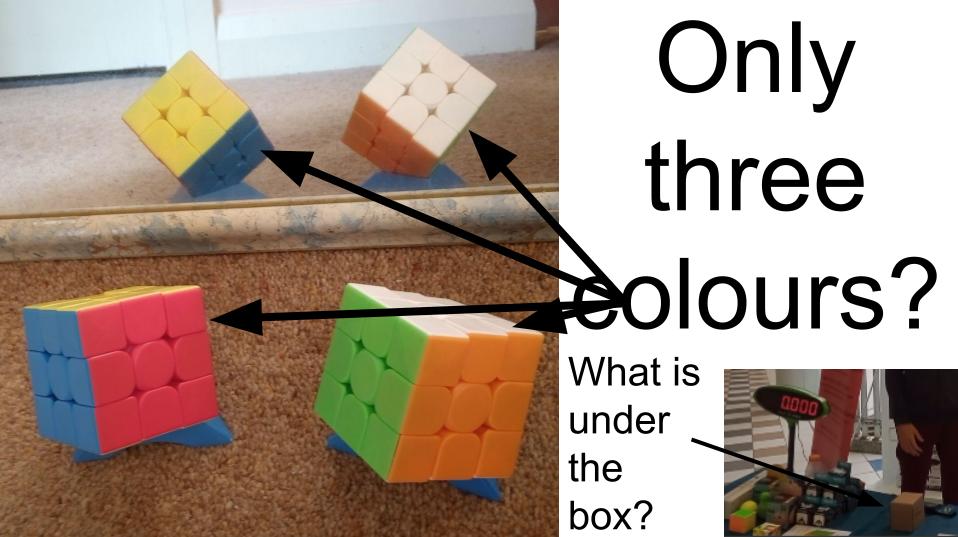 My cube only has 3 colours! What happened?