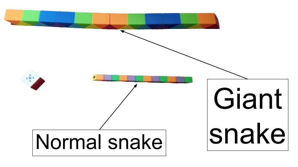 Why did DianSheng make such a big snake puzzle?