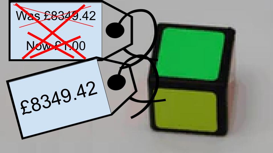 Why the 1x1x1 Cube is Actually Worth £8349.42