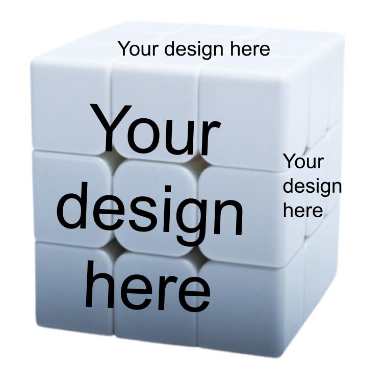 🧩 Custom Printed Speedcubes – Turn Your Design Into a Puzzle!
