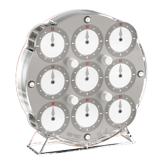 QiYi Magnetic Clock Grey from speedcubing.org (UK STOCK)