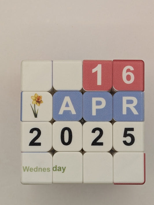 Daniel's 4x4 Calendar Cube from speedcubing.org (UK STOCK)