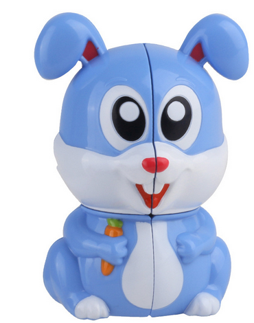 YuXin Rabbit 2x2x2 cube (Blue) puzzle toy UK STOCK | speedcubing.org