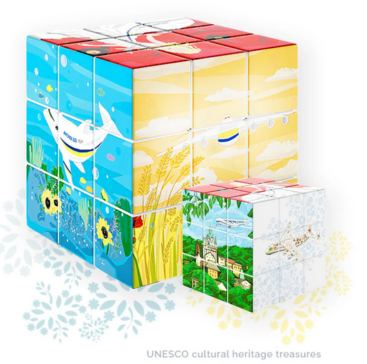 Ukrainian Dream 3x3 cube - fast shipping from the UK