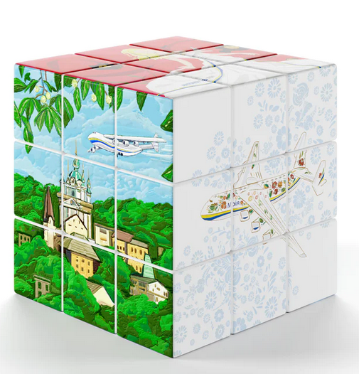 Ukrainian Dream 3x3 cube - fast shipping from the UK