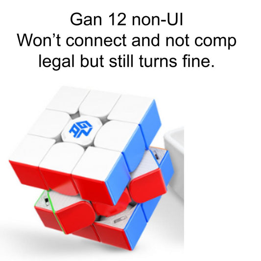 GAN 12 UI Faulty Smart Cube — Speed Cube Only | speedcubing.org