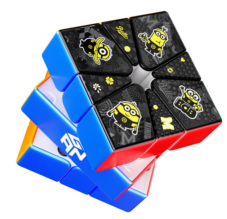 GAN Square-1 Minions Edition | Special Edition Magnetic Square-1
