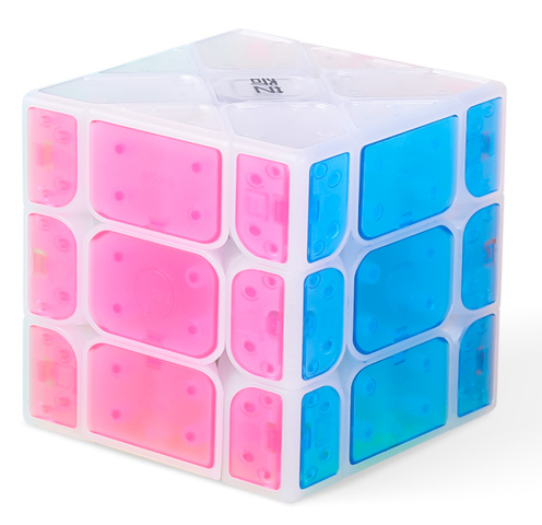 QiYi 3x3x3 Fisher Cube Ice Amber from speedcubing.org (UK STOCK)