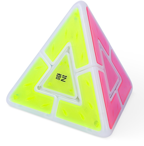QiYi Pyraminx Duo Ice Amber from speedcubing.org (UK STOCK)