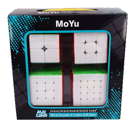 MoYu 2x2-5x5 cube Gift box from speedcubing.org (UK STOCK)