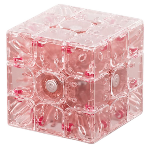 YJ MGC Beta 3x3 maglev Ball Core UV cube Sakura Pink limited edition
