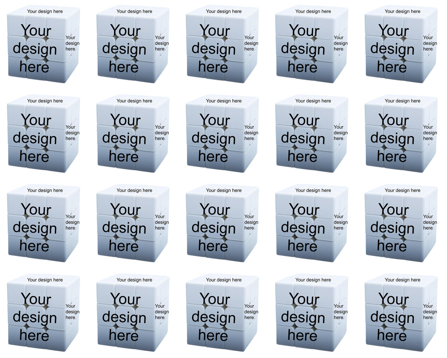 Custom Printed 3x3 Speedcubes – Choose Your Quantity