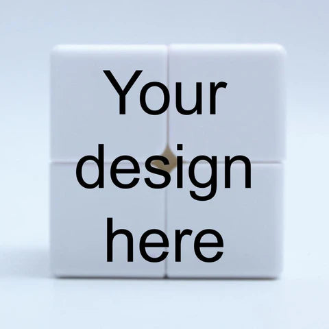 Custom Printed 2×2 Speedcube — Your Photos, Logos and Designs