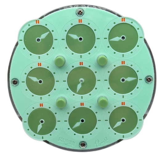 QiYi Magnetic Clock Green (Limited edition) UK STOCK - speedcubing.org