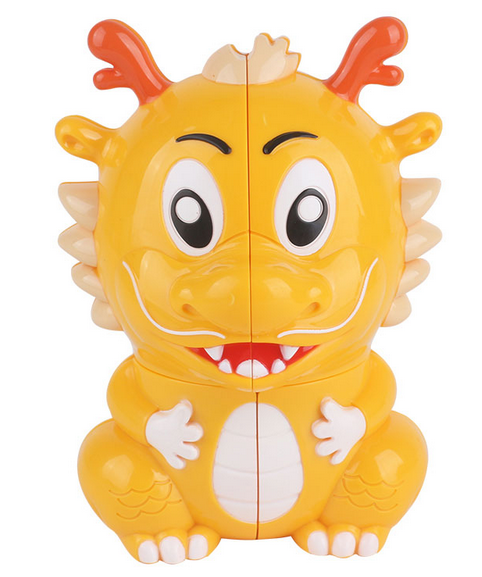 YuXin Dragon 2x2 (Yellow) - fast shipping from the UK