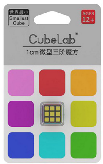 Cubelab 1cm 3x3x3 black from speedcubing.org