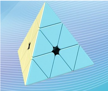 MoYu Mofang Jiaoshi Meilong Pyraminx macaron edition