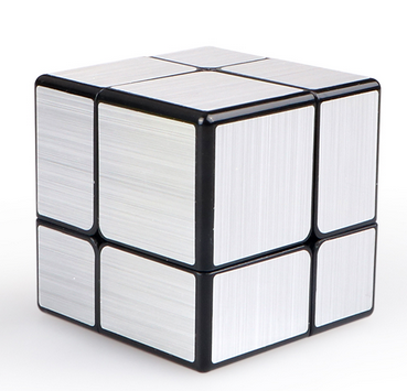 QiYi 2x2x2 Mirror Cube Silver puzzle toy UK STOCK | speedcubing.org