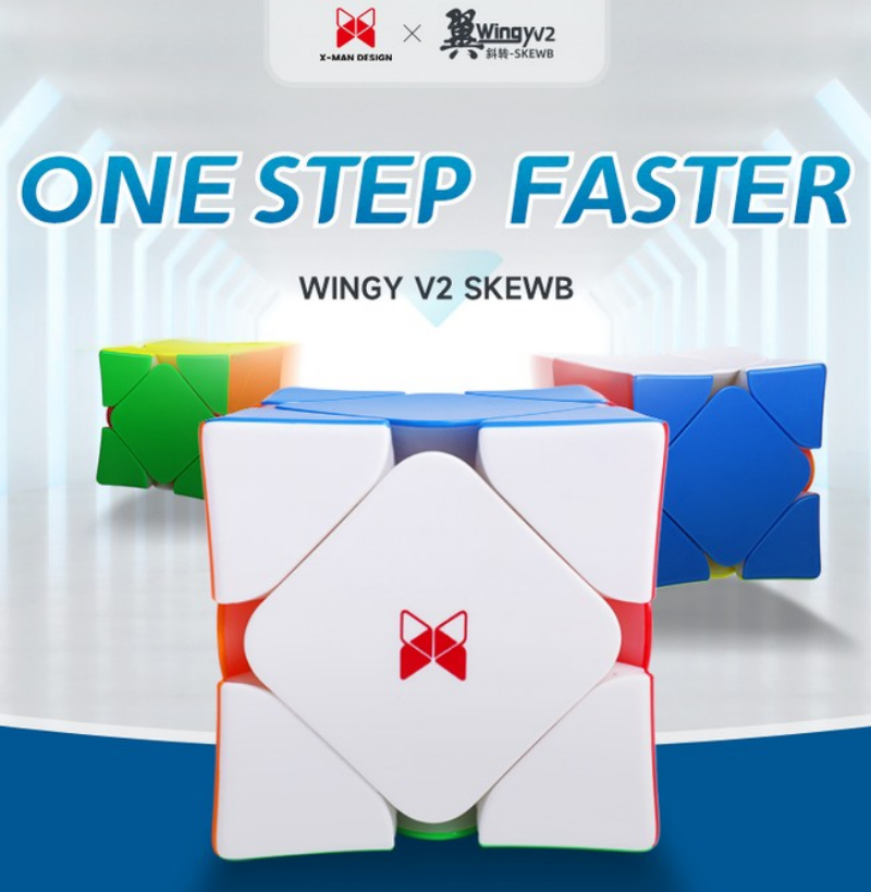 X-Man Wingy V2 Skewb magnetic speedcube toy UK STOCK | speedcubing.org
