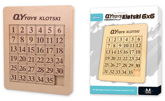 QiYi magnetic 35 puzzle (6x6 Klotski) UK STOCK | speedcubing.org