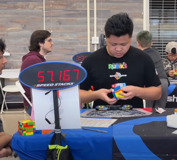 Max Park breaks 6x6 world record single again!