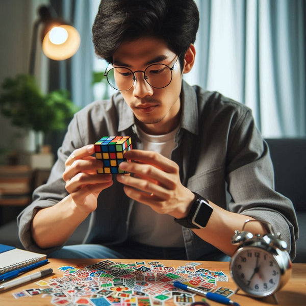 How long do speed cubers get to look at the cube?