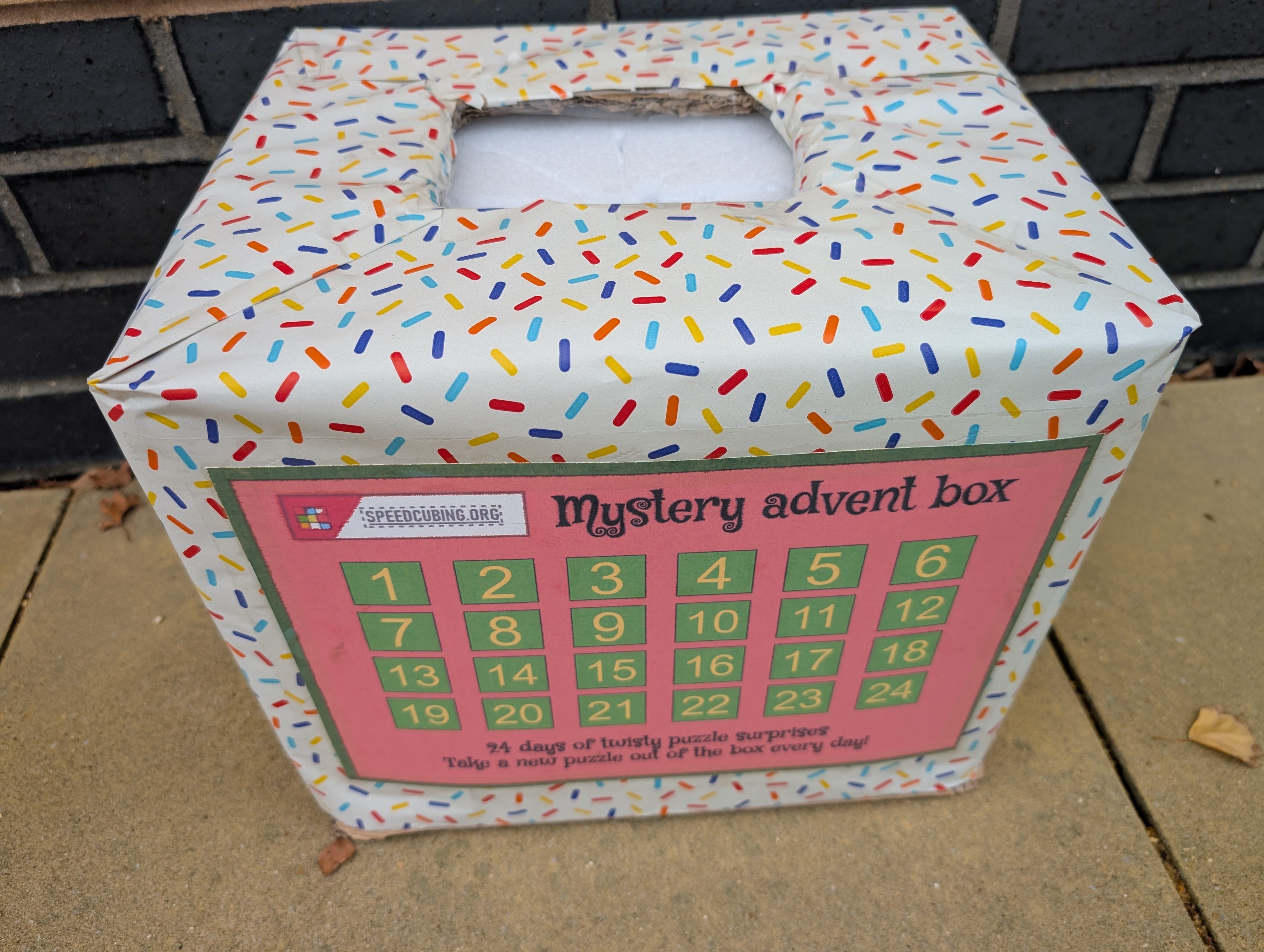 The making of the mystery advent box 2025