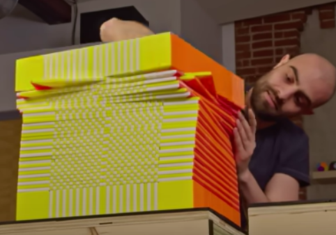The world's highest order cube (34x34)