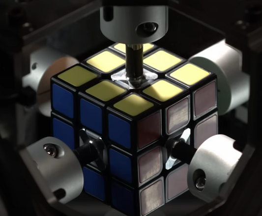 How fast can a robot solve a 3x3 cube?