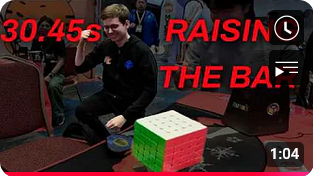 Tymon Kolasinski breaks 5x5 World Record again!