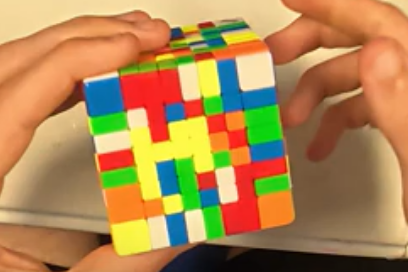 How I broke the 8x8x8 Cube national record