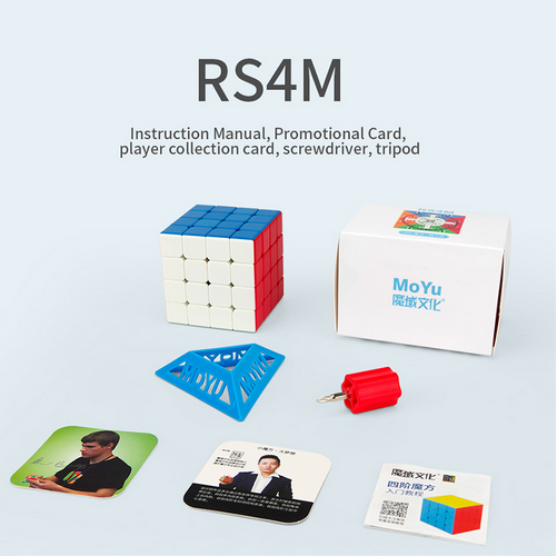 MoYu MoFang JiaoShi RS4M 4x4x4 speedcube