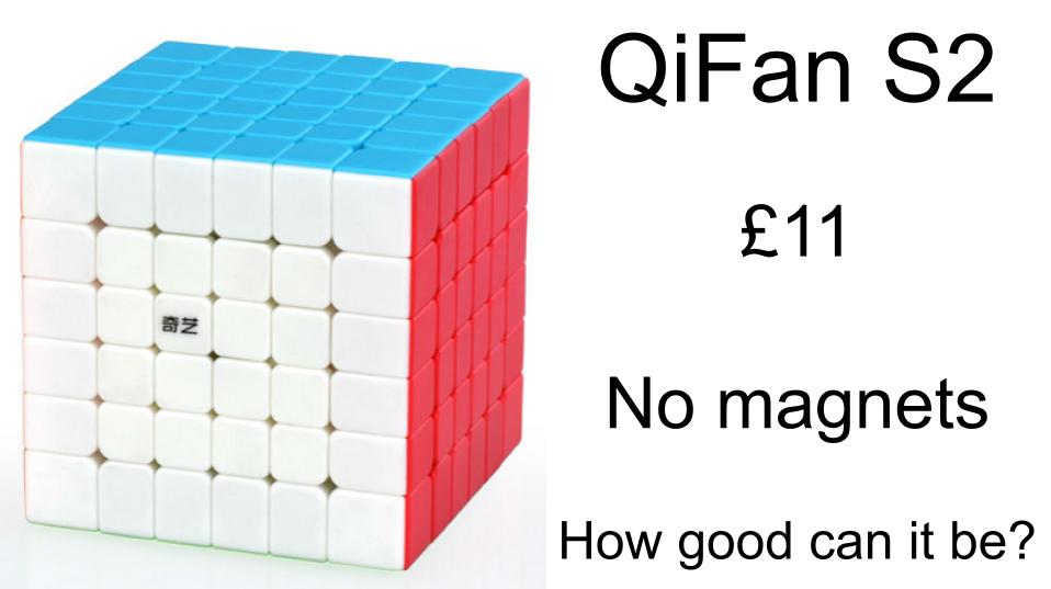 QiYi QiFan S2 review | best budget non-magnetic 6x6x6?