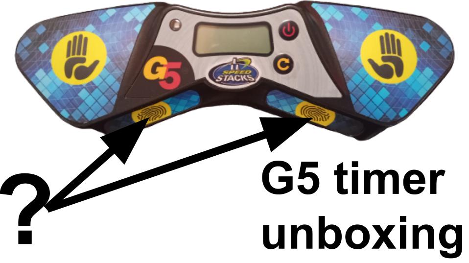 SpeedStacks Gen 5 Timer unboxing | an upgrade from the G4? (from livestream)