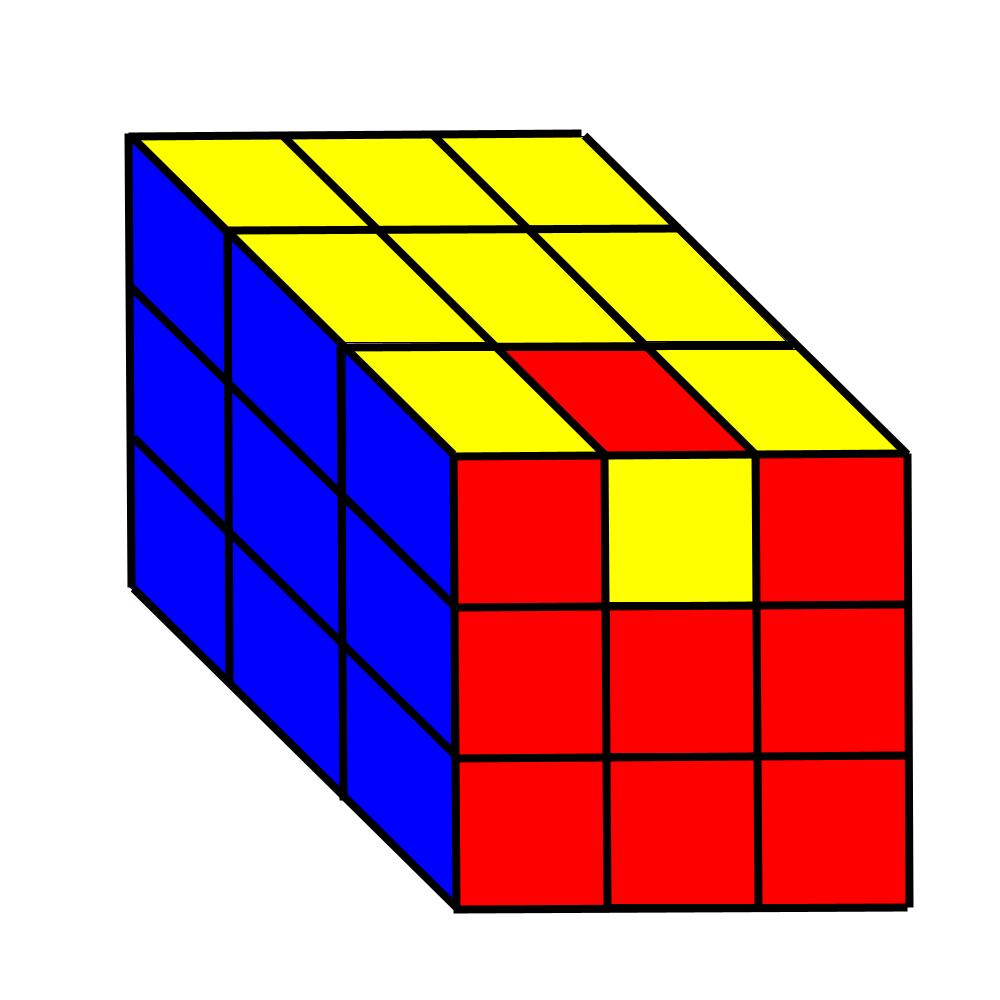 What are the impossible cases on a 3x3 cube?