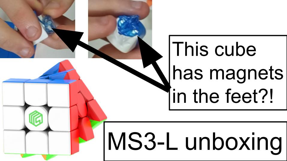Magnets are in the feet?!! MS3-L (enhanced) unboxing