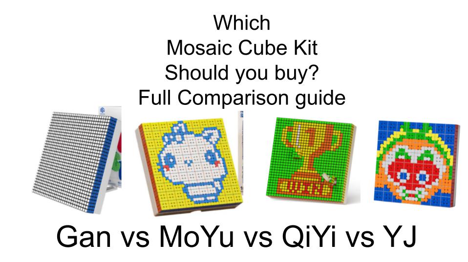 Which Mosaic Cube Kit Should You Buy? (Full Comparison Guide)