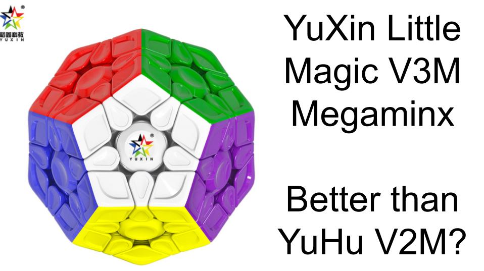 YuXin Little Magic V3M Megaminx unboxing | better than YuHu V2M?