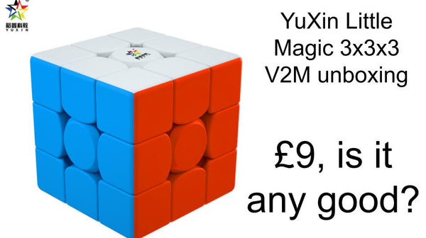 YuXin Little Magic 3x3x3 V2M unboxing | better than RS3M 2020?