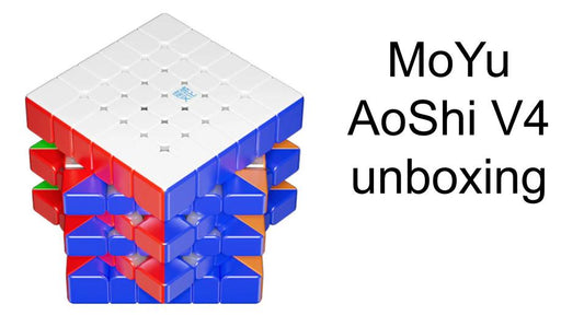MoYu AoShi V4 Quick unboxing video + version comparison