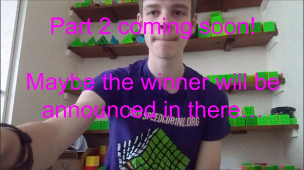 Speedcubing.org Q&A 7 part 1 + giveaway winner announced?