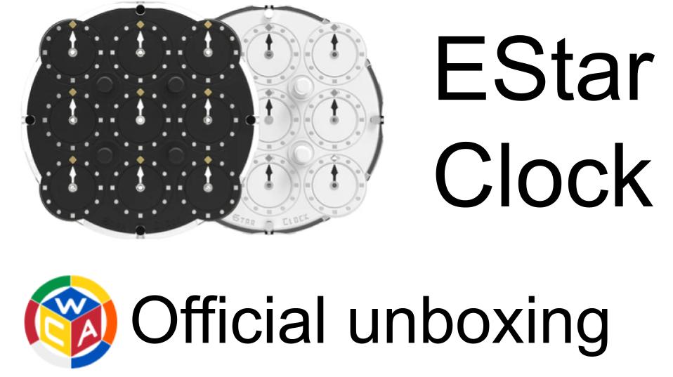Official Estar Clock unboxing both versions