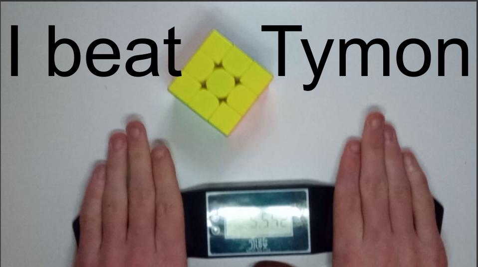 Tymon's 3.75 +2 3x3x3 solve reconstruction/analysis (+ can I beat him?)