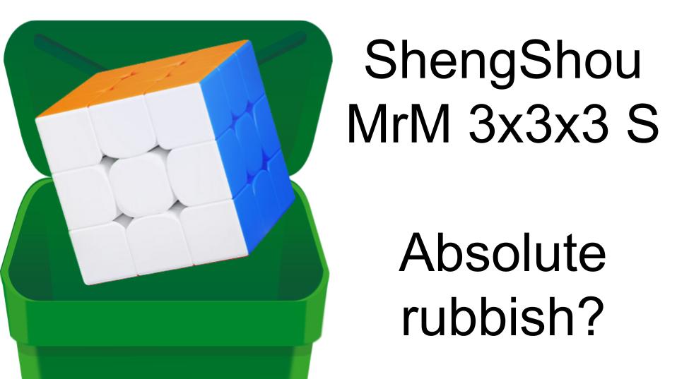 ShengShou MrM 3x3x3 S unboxing | Better than RS3M 2020?