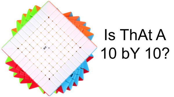 QiYi 10x10x10 unboxing + solve