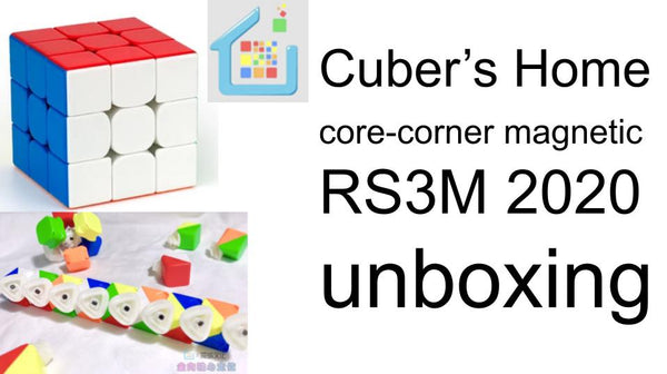 Cubers Home Core-corner magnetic RS3M 2020 unboxing
