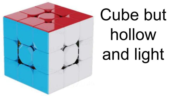 YuXin Hollow 3x3x3 unboxing