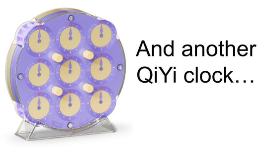 QiYi made another new clock! Lilac version.