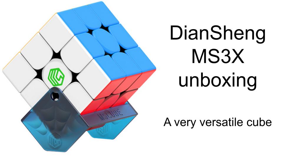 DianSheng MS3X unboxing